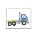 Picture of Blue Pick up  _GroupedProduct_Rectangle_Landscape_Mini_ _GroupedProduct_Rectangle_Landscape_Framed_Matted_