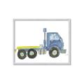 Picture of Blue Pick up  _GroupedProduct_Rectangle_Landscape_Mini_ _GroupedProduct_Rectangle_Landscape_Framed_Matted_