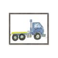 Picture of Blue Pick up  _GroupedProduct_Rectangle_Landscape_Mini_ _GroupedProduct_Rectangle_Landscape_Framed_Matted_