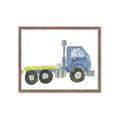 Picture of Blue Pick up  _GroupedProduct_Rectangle_Landscape_Mini_ _GroupedProduct_Rectangle_Landscape_Framed_Matted_