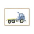 Picture of Blue Pick up  _GroupedProduct_Rectangle_Landscape_Mini_ _GroupedProduct_Rectangle_Landscape_Framed_Matted_