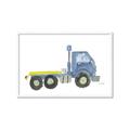 Picture of Blue Pick up  _GroupedProduct_Rectangle_Landscape_Mini_ _GroupedProduct_Rectangle_Landscape_Framed_Matted_