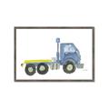 Picture of Blue Pick up  _GroupedProduct_Rectangle_Landscape_Mini_ _GroupedProduct_Rectangle_Landscape_Framed_Matted_
