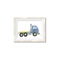 Picture of Blue Pick up  _GroupedProduct_Rectangle_Landscape_Mini_ _GroupedProduct_Rectangle_Landscape_Framed_Matted_