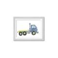 Picture of Blue Pick up  _GroupedProduct_Rectangle_Landscape_Mini_ _GroupedProduct_Rectangle_Landscape_Framed_Matted_