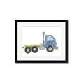 Picture of Blue Pick up  _GroupedProduct_Rectangle_Landscape_Mini_ _GroupedProduct_Rectangle_Landscape_Framed_Matted_