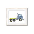 Picture of Blue Pick up  _GroupedProduct_Rectangle_Landscape_Mini_ _GroupedProduct_Rectangle_Landscape_Framed_Matted_