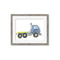 Picture of Blue Pick up  _GroupedProduct_Rectangle_Landscape_Mini_ _GroupedProduct_Rectangle_Landscape_Framed_Matted_