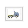 Picture of Blue Pick up  _GroupedProduct_Rectangle_Landscape_Mini_ _GroupedProduct_Rectangle_Landscape_Framed_Matted_