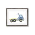 Picture of Blue Pick up  _GroupedProduct_Rectangle_Landscape_Mini_ _GroupedProduct_Rectangle_Landscape_Framed_Matted_