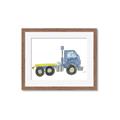 Picture of Blue Pick up  _GroupedProduct_Rectangle_Landscape_Mini_ _GroupedProduct_Rectangle_Landscape_Framed_Matted_
