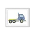 Picture of Blue Pick up  _GroupedProduct_Rectangle_Landscape_Mini_ _GroupedProduct_Rectangle_Landscape_Framed_Matted_