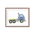 Picture of Blue Pick up  _GroupedProduct_Rectangle_Landscape_Mini_ _GroupedProduct_Rectangle_Landscape_Framed_Matted_