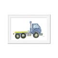 Picture of Blue Pick up  _GroupedProduct_Rectangle_Landscape_Mini_ _GroupedProduct_Rectangle_Landscape_Framed_Matted_