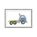 Picture of Blue Pick up  _GroupedProduct_Rectangle_Landscape_Mini_ _GroupedProduct_Rectangle_Landscape_Framed_Matted_