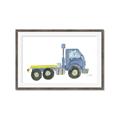 Picture of Blue Pick up  _GroupedProduct_Rectangle_Landscape_Mini_ _GroupedProduct_Rectangle_Landscape_Framed_Matted_