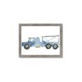 Picture of Blue Grader _GroupedProduct_Rectangle_Landscape_Mini_ _GroupedProduct_Rectangle_Landscape_Framed_Matted_