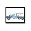 Picture of Blue Grader _GroupedProduct_Rectangle_Landscape_Mini_ _GroupedProduct_Rectangle_Landscape_Framed_Matted_