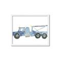 Picture of Blue Grader _GroupedProduct_Rectangle_Landscape_Mini_ _GroupedProduct_Rectangle_Landscape_Framed_Matted_