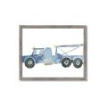 Picture of Blue Grader _GroupedProduct_Rectangle_Landscape_Mini_ _GroupedProduct_Rectangle_Landscape_Framed_Matted_
