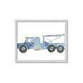 Picture of Blue Grader _GroupedProduct_Rectangle_Landscape_Mini_ _GroupedProduct_Rectangle_Landscape_Framed_Matted_