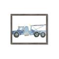 Picture of Blue Grader _GroupedProduct_Rectangle_Landscape_Mini_ _GroupedProduct_Rectangle_Landscape_Framed_Matted_