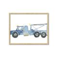 Picture of Blue Grader _GroupedProduct_Rectangle_Landscape_Mini_ _GroupedProduct_Rectangle_Landscape_Framed_Matted_