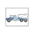 Picture of Blue Grader _GroupedProduct_Rectangle_Landscape_Mini_ _GroupedProduct_Rectangle_Landscape_Framed_Matted_