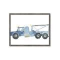 Picture of Blue Grader _GroupedProduct_Rectangle_Landscape_Mini_ _GroupedProduct_Rectangle_Landscape_Framed_Matted_