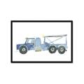 Picture of Blue Grader _GroupedProduct_Rectangle_Landscape_Mini_ _GroupedProduct_Rectangle_Landscape_Framed_Matted_