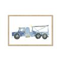 Picture of Blue Grader _GroupedProduct_Rectangle_Landscape_Mini_ _GroupedProduct_Rectangle_Landscape_Framed_Matted_