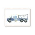 Picture of Blue Grader _GroupedProduct_Rectangle_Landscape_Mini_ _GroupedProduct_Rectangle_Landscape_Framed_Matted_