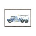 Picture of Blue Grader _GroupedProduct_Rectangle_Landscape_Mini_ _GroupedProduct_Rectangle_Landscape_Framed_Matted_