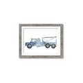 Picture of Blue Grader _GroupedProduct_Rectangle_Landscape_Mini_ _GroupedProduct_Rectangle_Landscape_Framed_Matted_