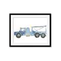 Picture of Blue Grader _GroupedProduct_Rectangle_Landscape_Mini_ _GroupedProduct_Rectangle_Landscape_Framed_Matted_