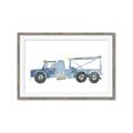 Picture of Blue Grader _GroupedProduct_Rectangle_Landscape_Mini_ _GroupedProduct_Rectangle_Landscape_Framed_Matted_