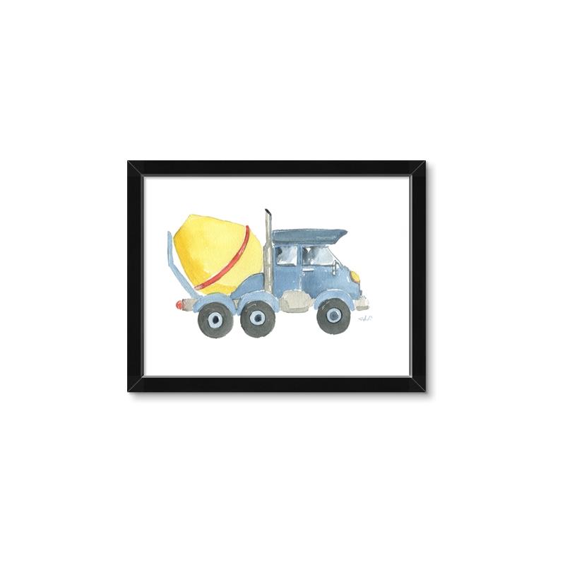 Picture of Blue Mixer _GroupedProduct_Rectangle_Landscape_Mini_ _GroupedProduct_Rectangle_Landscape_Framed_Matted_