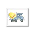 Picture of Blue Mixer _GroupedProduct_Rectangle_Landscape_Mini_ _GroupedProduct_Rectangle_Landscape_Framed_Matted_