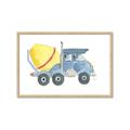 Picture of Blue Mixer _GroupedProduct_Rectangle_Landscape_Mini_ _GroupedProduct_Rectangle_Landscape_Framed_Matted_