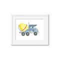 Picture of Blue Mixer _GroupedProduct_Rectangle_Landscape_Mini_ _GroupedProduct_Rectangle_Landscape_Framed_Matted_