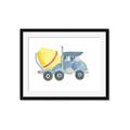 Picture of Blue Mixer _GroupedProduct_Rectangle_Landscape_Mini_ _GroupedProduct_Rectangle_Landscape_Framed_Matted_