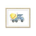 Picture of Blue Mixer _GroupedProduct_Rectangle_Landscape_Mini_ _GroupedProduct_Rectangle_Landscape_Framed_Matted_