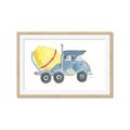 Picture of Blue Mixer _GroupedProduct_Rectangle_Landscape_Mini_ _GroupedProduct_Rectangle_Landscape_Framed_Matted_