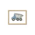 Picture of Blue Dump T _GroupedProduct_Rectangle_Landscape_Mini_ _GroupedProduct_Rectangle_Landscape_Framed_Matted_