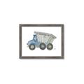Picture of Blue Dump T _GroupedProduct_Rectangle_Landscape_Mini_ _GroupedProduct_Rectangle_Landscape_Framed_Matted_