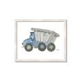 Picture of Blue Dump T _GroupedProduct_Rectangle_Landscape_Mini_ _GroupedProduct_Rectangle_Landscape_Framed_Matted_