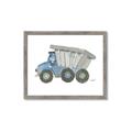 Picture of Blue Dump T _GroupedProduct_Rectangle_Landscape_Mini_ _GroupedProduct_Rectangle_Landscape_Framed_Matted_