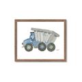 Picture of Blue Dump T _GroupedProduct_Rectangle_Landscape_Mini_ _GroupedProduct_Rectangle_Landscape_Framed_Matted_