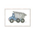 Picture of Blue Dump T _GroupedProduct_Rectangle_Landscape_Mini_ _GroupedProduct_Rectangle_Landscape_Framed_Matted_