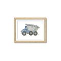 Picture of Blue Dump T _GroupedProduct_Rectangle_Landscape_Mini_ _GroupedProduct_Rectangle_Landscape_Framed_Matted_